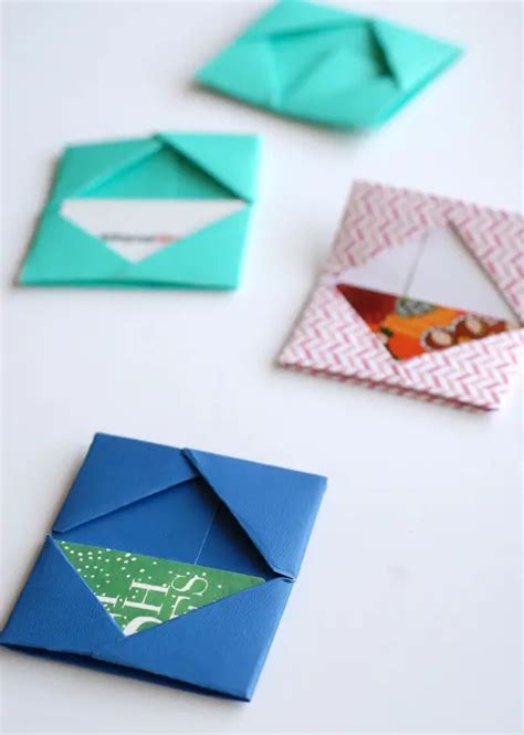 foldable gift card holder.